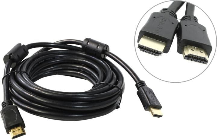 5bites <APC-014-050> Кабель HDMI to HDMI (19M -19M) 5м 2 фильтра ver1.4