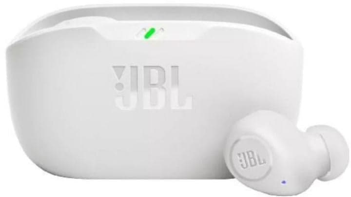 Наушники с микрофоном JBL WAVE BUDS <White> (Bluetooth 5.2) <JBLWBUDSWHT>