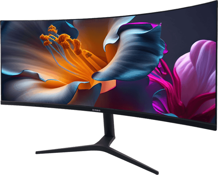 INV38UIDR IRBIS NOBLEVIEW 38'' LED Monitor Curved 3840x1600, 21:9, IPS, 300 cd/m2, 2000:1, 3ms, HDMI, DP USB-C(65W) USB