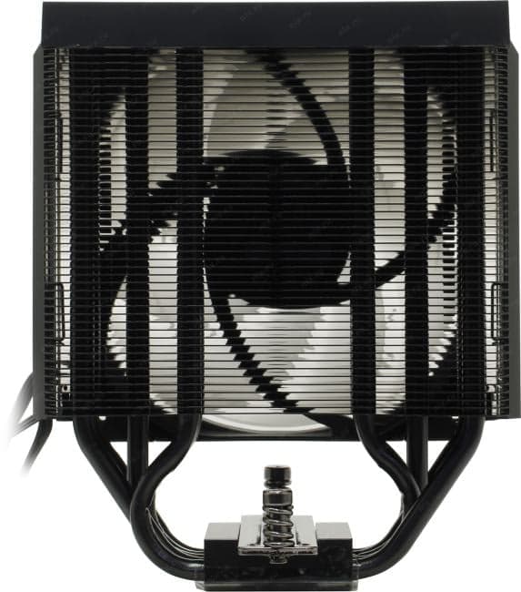 ZALMAN <CNPS13X DS Black> (4пин, 115x/1200/1700/AM4/AM5, 29.7дБ, 600-2000 об/мин, Al+теп.трубки)
