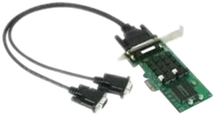Контроллер MOXA CP-132EL-I-DB9M 2 Port PCIe Board,w/ DB9M Cable,RS-422/485,w/ Isolation,Low Profile