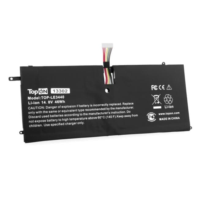 TopON TOP-LE3440 Аккумулятор для ноутбука Lenovo Thinkpad X1 Carbon 3440, 3460. 14.8V 3100mAh. PN: 45N1070