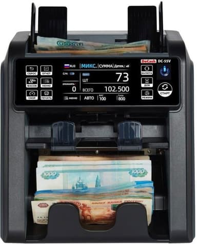 Счетчик банкнот DoCash DC 55V автоматический мультивалюта
