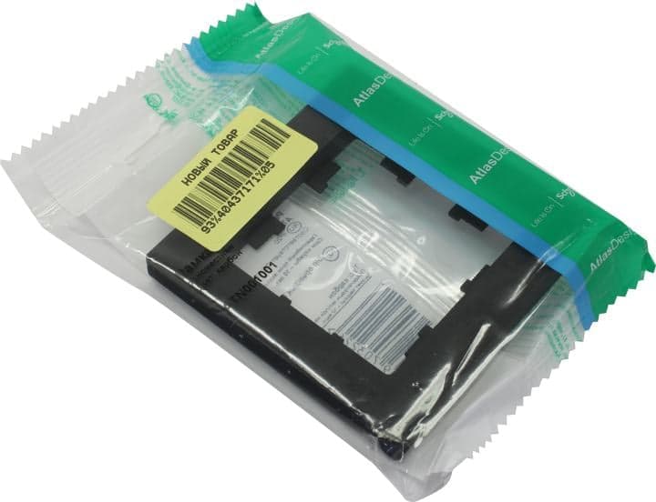 Schneider Electric AtlasDesign <ATN001001> Рамка (1 пост, карбон)