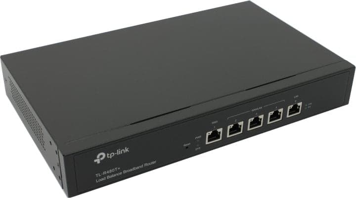 TP-LINK <TL-R480T+> Load Balance Broadband Router (3UTP/WAN 100Mbps, 1UTP, 1WAN)
