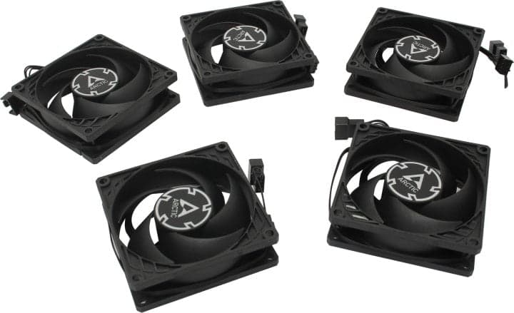 Arctic <ACFAN00154A> P8 PWM PST Value Pack (4пин, 80x80x25мм, 200-3000об/мин, уп 5 шт)
