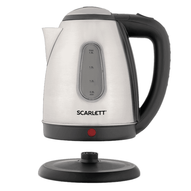 Scarlett <SC-EK21S88> Электрочайник (2.2л, 1800Вт, стальной)