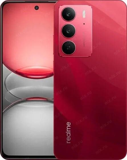 6941764453296 Realme RMX3941 C75 256Gb 8Gb красный 3G 4G 2Sim 6.72" 1080x2400 Android 14 50Mpix 802.11 a/b/g/n/ac NFC G