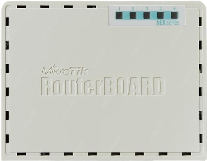 MikroTik <RB750UPr2> RouterBOARD hEX PoE Lite (4UTP 100Mbps, 1WAN, USB, 1PoE)