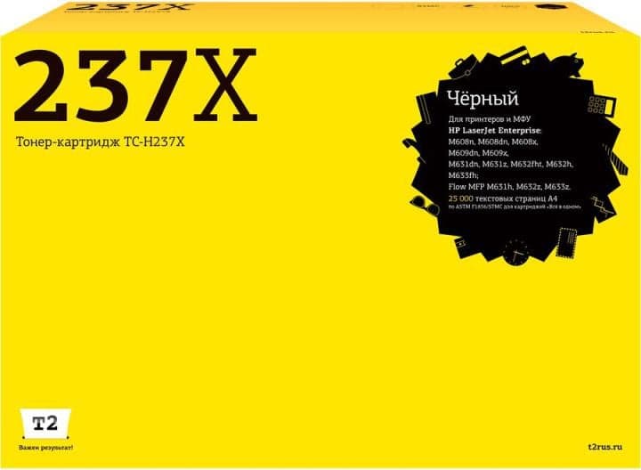 Картридж T2 TC-HCF237X для HP LJ M608n/M608dn/M609x/M631h/M632h/M633fh