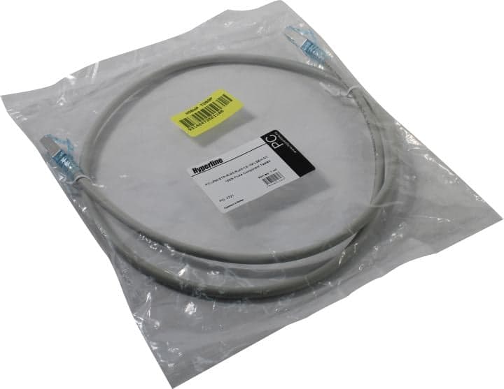 Hyperline <PC-LPM-STP-RJ45-RJ45-C6-1M-LSZH-GY> Patch Cord FTP кат.6 LSZH, 1м, серый