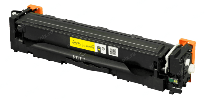 SACF402A/045Y Картридж SAKURA CF402A/045Y для HP и Canon, желтый, 1 300к.