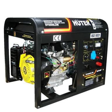 64/1/18 Генератор Huter DY6500LXW 5.5кВт