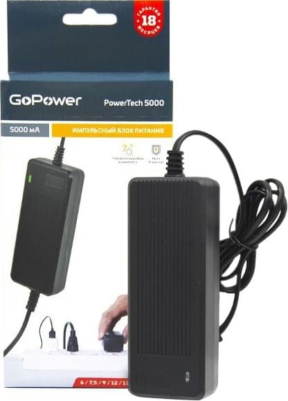 GoPower 00-00015339 Блок питания GoPower PowerTech 5000 универсальн. импульсный (1/20)