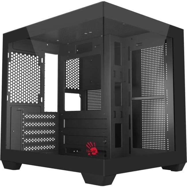 CC-121-WH Корпус Bloody CC-121 белый без БП mATX 7x120mm 1xUSB2.0 1xUSB3.0 audio