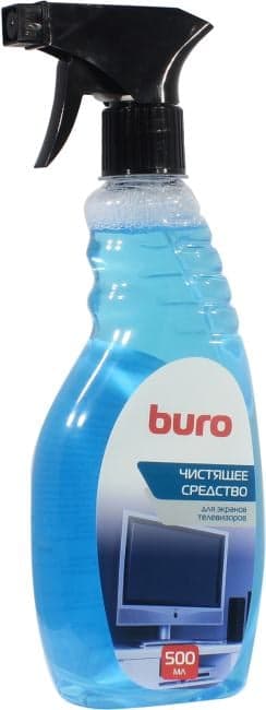 Buro <BU-TV_LCD500> Чистящее средство для экранов (спрей 500 мл)
