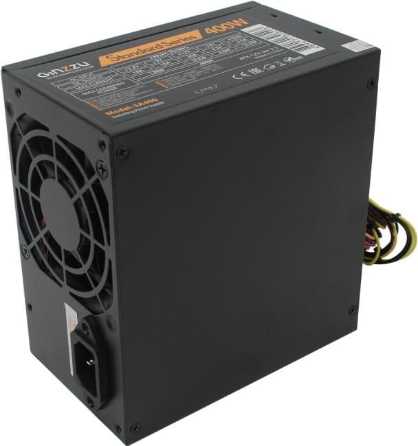 Блок питания Ginzzu <SA400> 400W ATX (24+4пин)