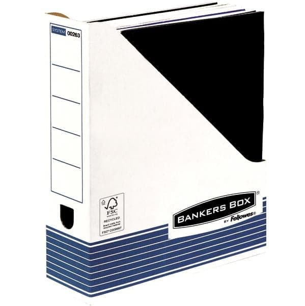 Fellowes FS-00263 Вертикальный накопитель BankersBox System, 80x312x258 мм, картон, шт