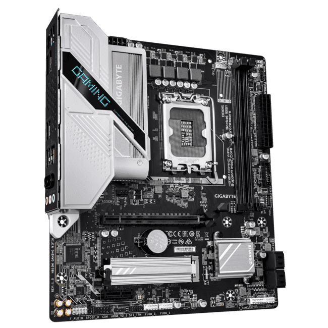 GIGABYTE H810M GAMING WIFI6 (RTL) LGA1851 <H810> PCI-E HDMI+DP 2.5GbLAN+WiFi+BT SATA MicroATX 2DDR5