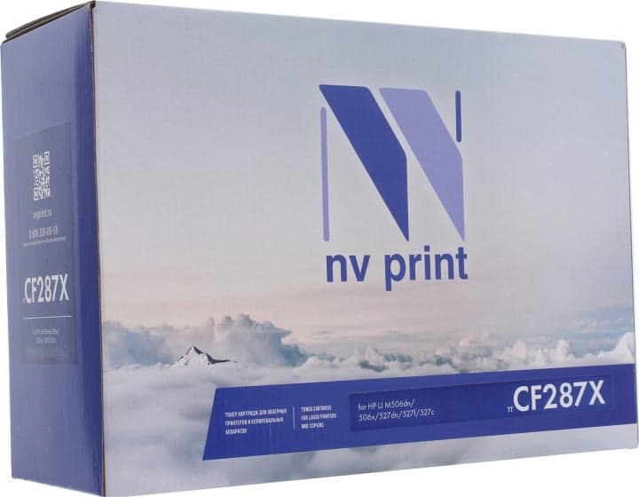 Картридж NV-Print аналог CF287X для LJ Enterprise M506, MFP M527