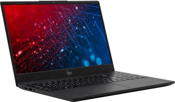 Ноутбук IRU Tactio 15ALG i3 1215U 8Gb SSD256Gb 15.6" Win11 Pro black
