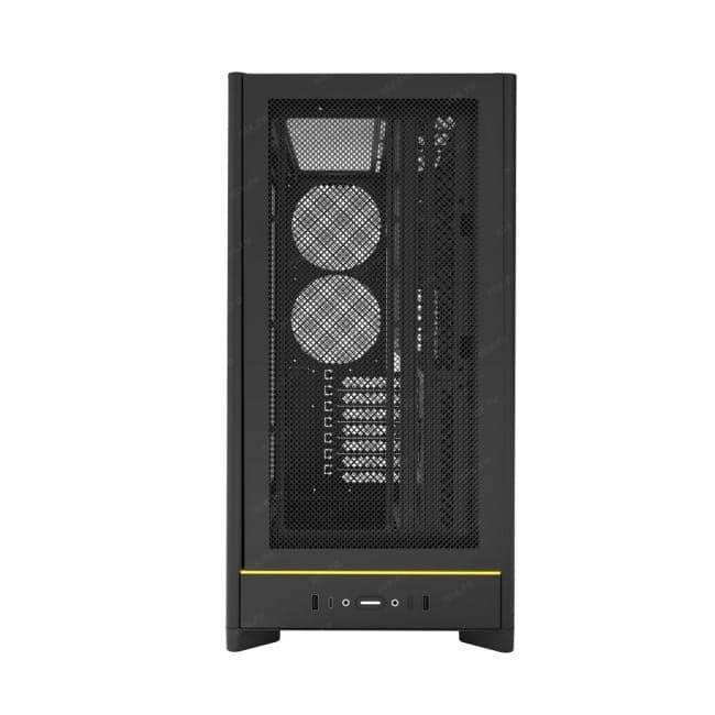 HS01 BLACK Корпус Montech HS01 черный без БП ATX 2xUSB3.0 1xUSB3.1 audio bott PSU