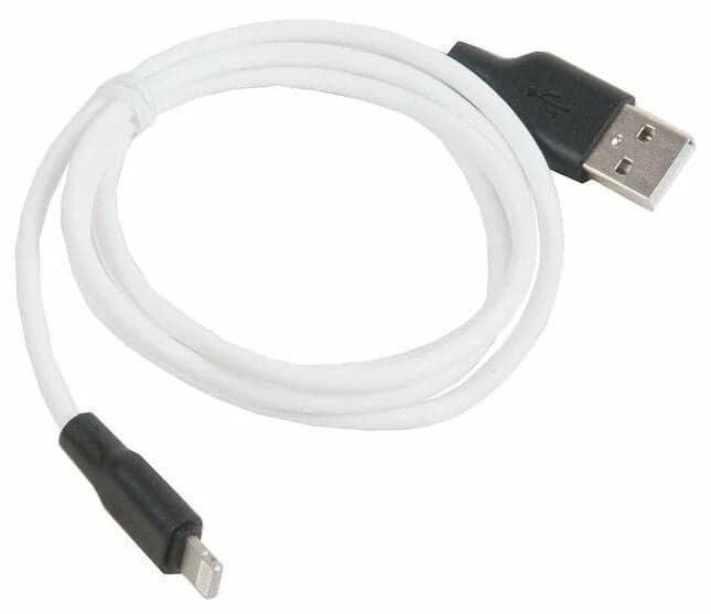 Hoco X21 <071365> Кабель USB AM-->Lightning 1м