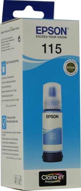 Чернила Epson C13T07D24A Cyan для EcoTank L8160/L8180