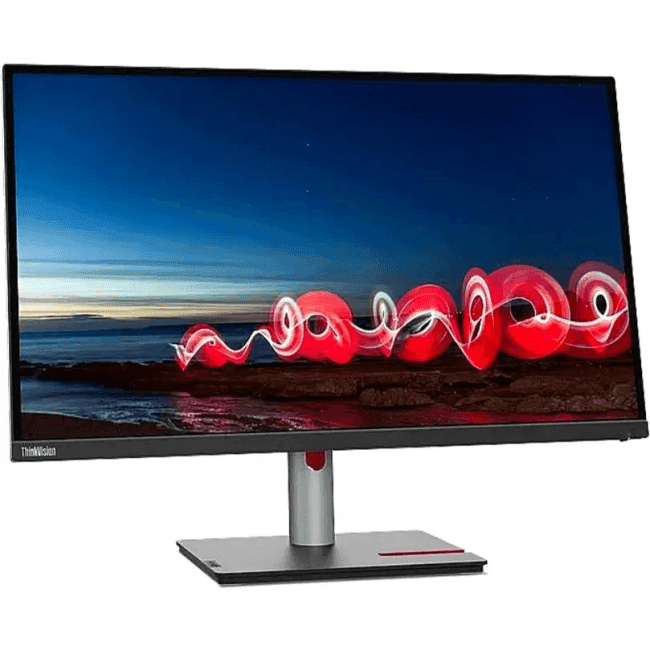 ЖК монитор LENOVO T27h-30/27" Cенсорный экран нет/IPS/2560x1440 16:9/350/1000:1/черный/10.1 кг 63A3GAT1EU