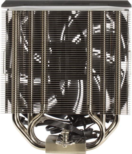 Deepcool <R-AS500-BKNLMN-G/1700> AS500 (4пин, 115x/1200/1700/2011/2066/AM4,500-1200об/мин,Al+тепл.трубки)
