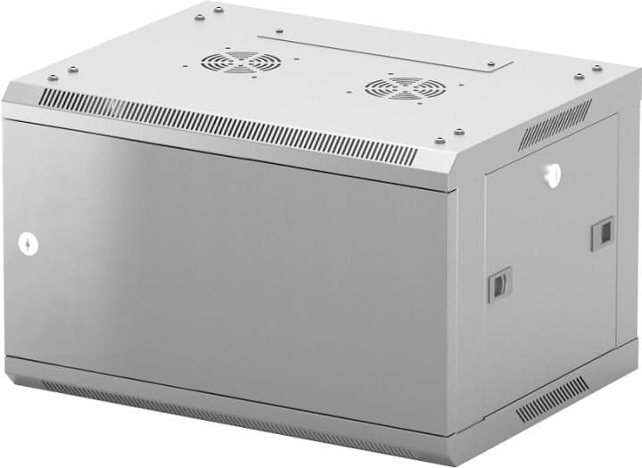 NEOMAX <NCB-WM6U-6035MK3-100-GY> Шкаф настенный телекоммуникационный, серый 6U 600x350