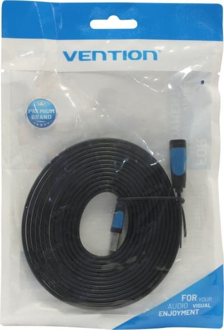 Vention <VAS-A13-B300> Кабель удлинительный USB 3.0 A-->A 3м плоский
