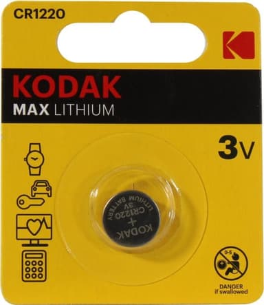 Kodak MAX <CAT30414365-RU1> (CR1220, Li, 3V)