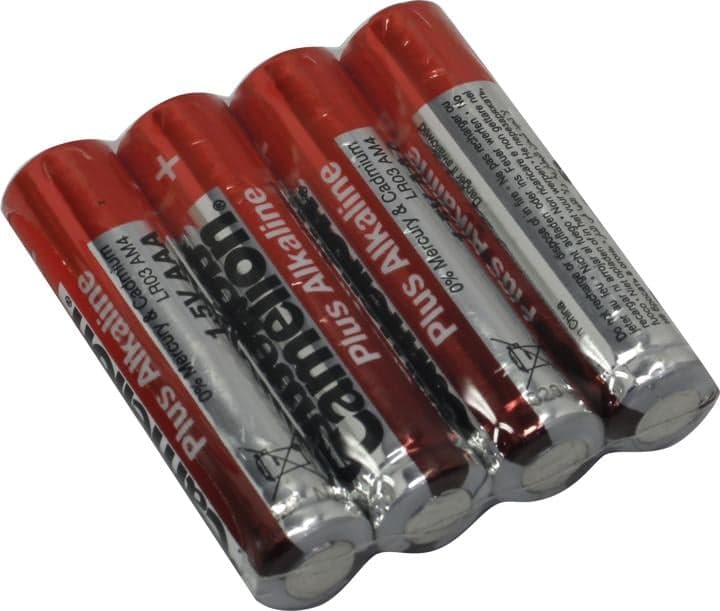 Camelion LR03-SP4, Size "AAA", 1.5V, щелочной (alkaline) <уп. 4 шт>