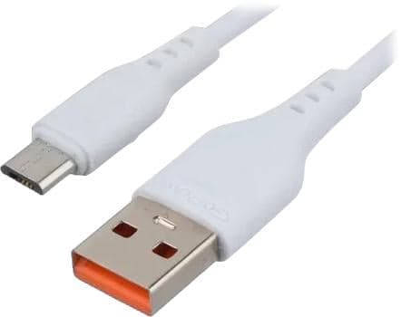 GoPower 00-00022772 Кабель GoPower GP01M-2M USB (m)-microUSB (m) 2.0м 2.1A белый (1/200/800)