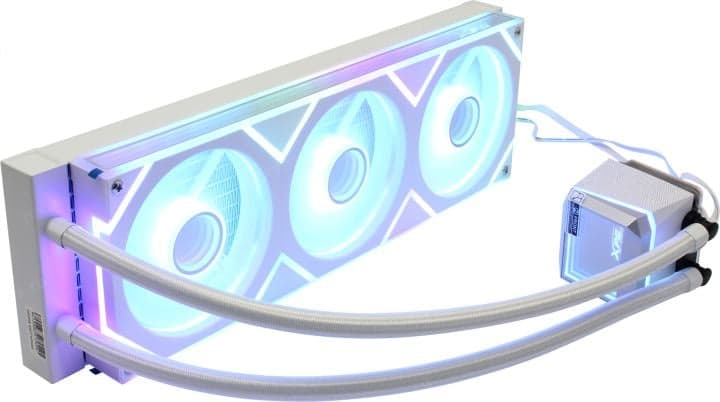ADATA XPG <LEVANTEII360-WHCWW> (4пин, 115x/1200/1700/1851/AM5/AM4, 29.33дБ, 800-2000об/мин, вод. охл.)