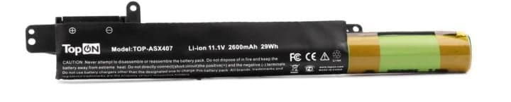 TopON TOP-ASX407 Аккумулятор для ноутбука Asus X407UA, X507UA 11.1V 2600mAh PN: A31N1719