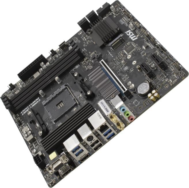 MSI B550M PRO-VDH WIFI (RTL) AM4 <B550> PCI-E Dsub+HDMI+DP GbLAN+WiFi+BT SATA MicroATX 4DDR4