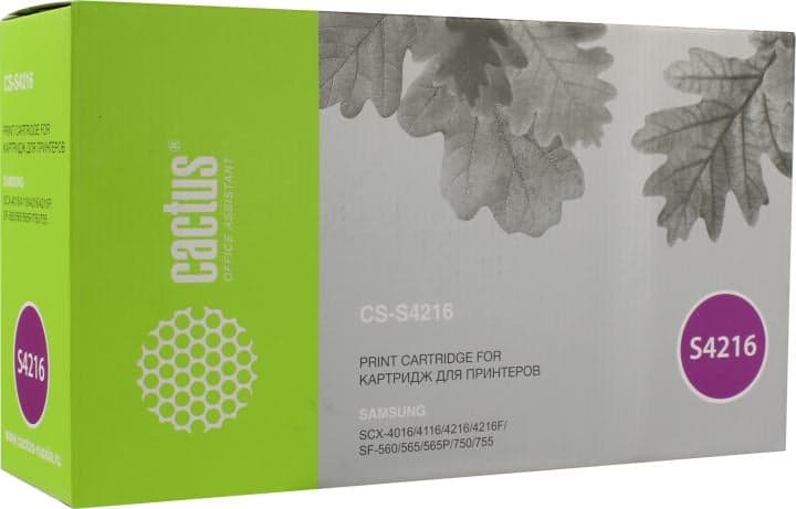 Картридж Cactus CS-S4216 для Samsung SCX-4016/4116/4216/4216F/SF-560/565/565P/750/755