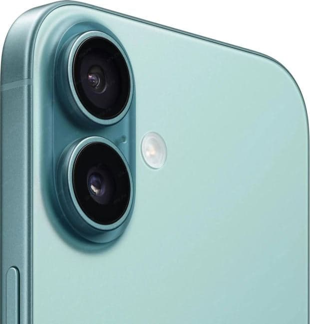 Apple iPhone 16 <MYED3HN/A 128Gb Teal> (A18, 6.1" 2556x1179 OLED, 5G+WiFi+BT, 48+12Mpx)