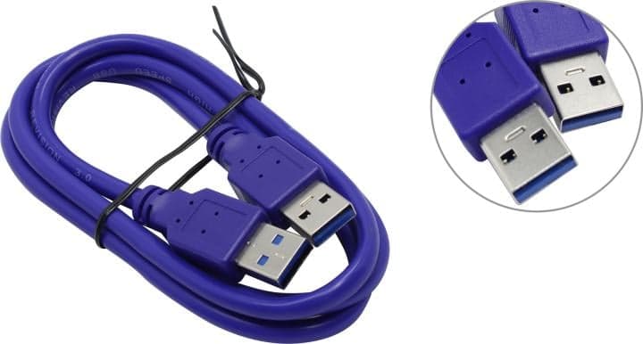 Cablexpert <CCP-USB3-AMAM-1M> Кабель USB 3.0 AM-->AM 1м