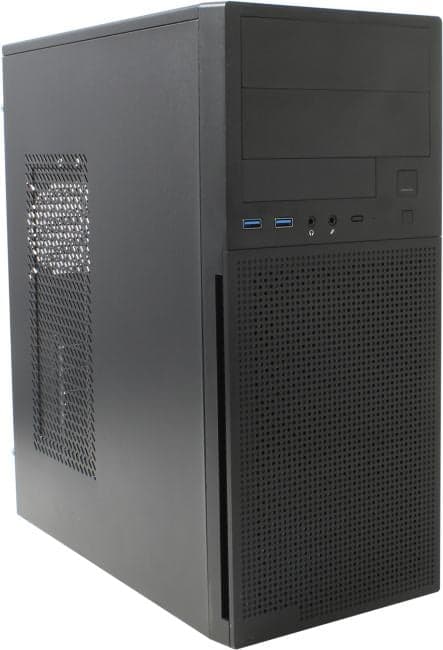 Minitower Powerman <DA815BK> ATX 500W (24+2x4+2x6/8пин)