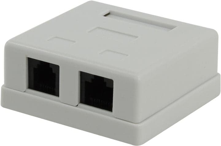 5bites LY-SB09 Розетка внешняя RJ-45+RJ-11 5e кат.