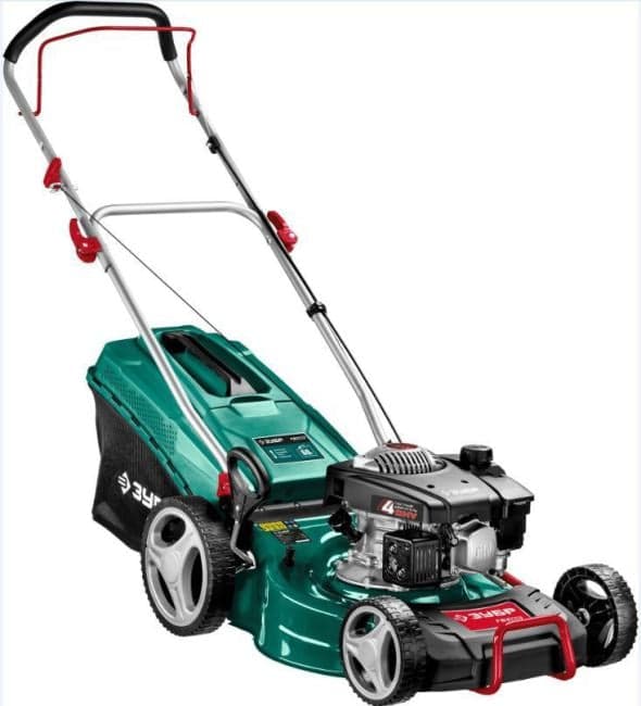 Зубр <ГБ-460> ЗУБР 460 мм 4.5 л.с. газонокосилка бензиновая