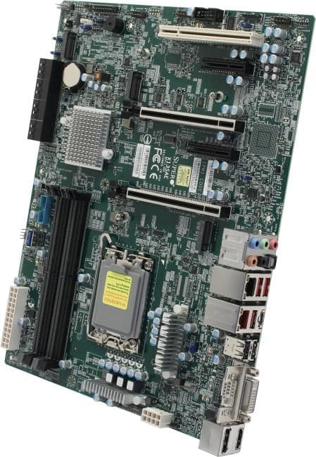 SuperMicro X13SAE (OEM) LGA1700 <W680> 2xPCI-E Dsub+DVI+HDMI+DP2.5GbLAN+GbLAN SATA RAID ATX 4DDR5