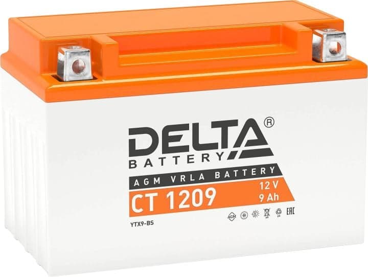 Аккумулятор Delta CT 1209 (12V, 9Ah)