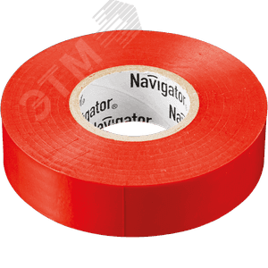 Navigator Group 17358 Изолента ПВХ красная 19мм 20м NIT-A19-20/R