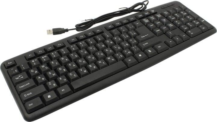 Клавиатура Defender HB-420 Black <USB> 107КЛ <45420>