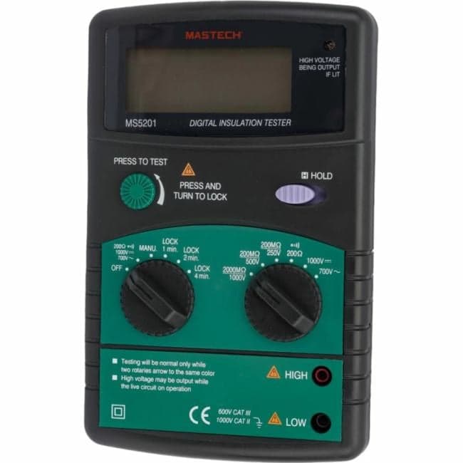 MASTECH <MS5201> Измеритель сопротивления изоляции (13-1346)