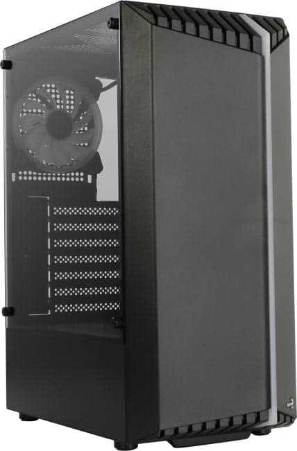 Miditower Aerocool <Bionic-G-BK-v2> ATX без БП